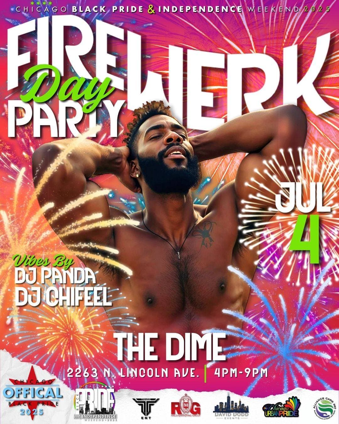 Chicago Black Pride 2025: Firewerk Day Party