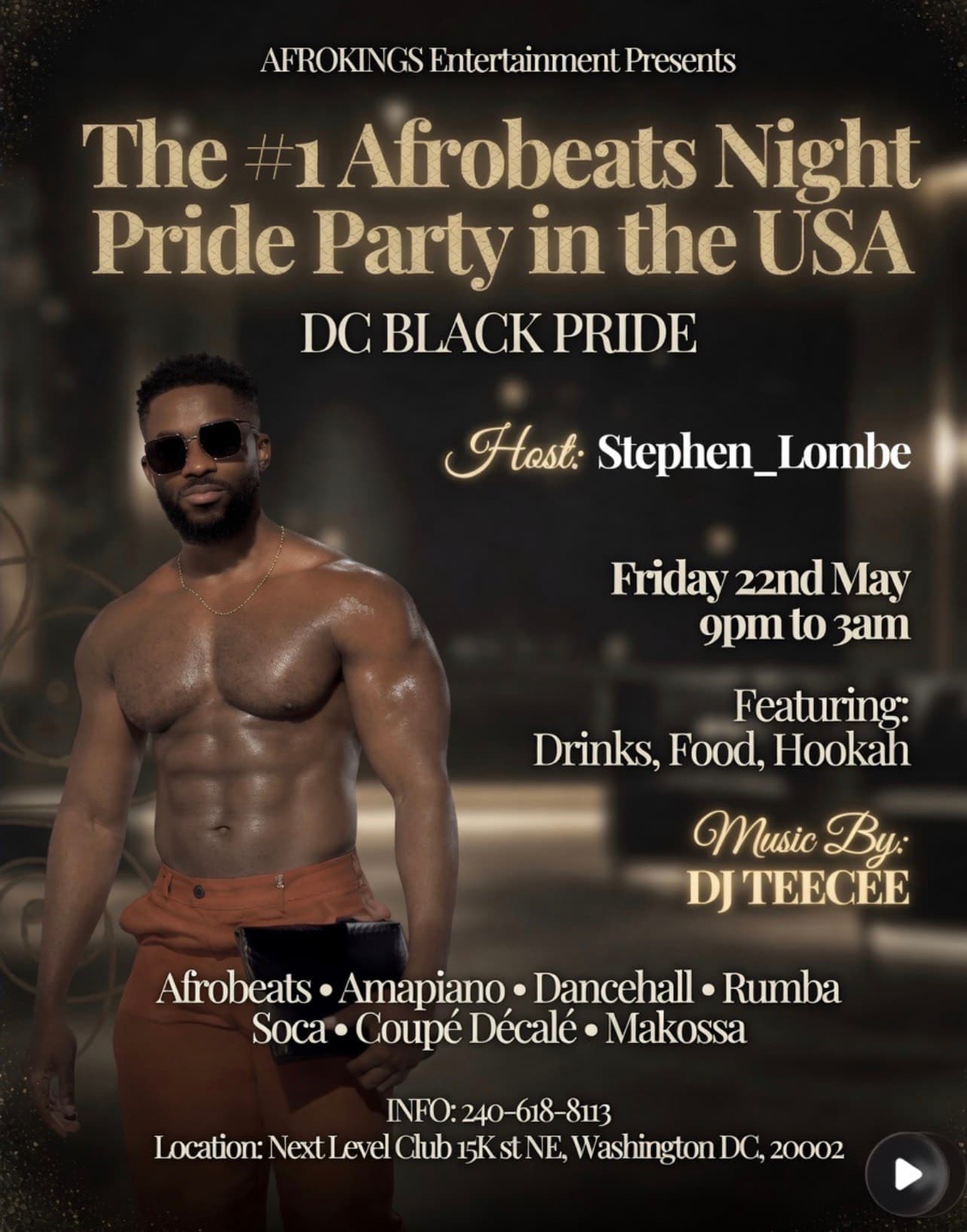 The #1 Afrobeats Night Pride Party in the USA